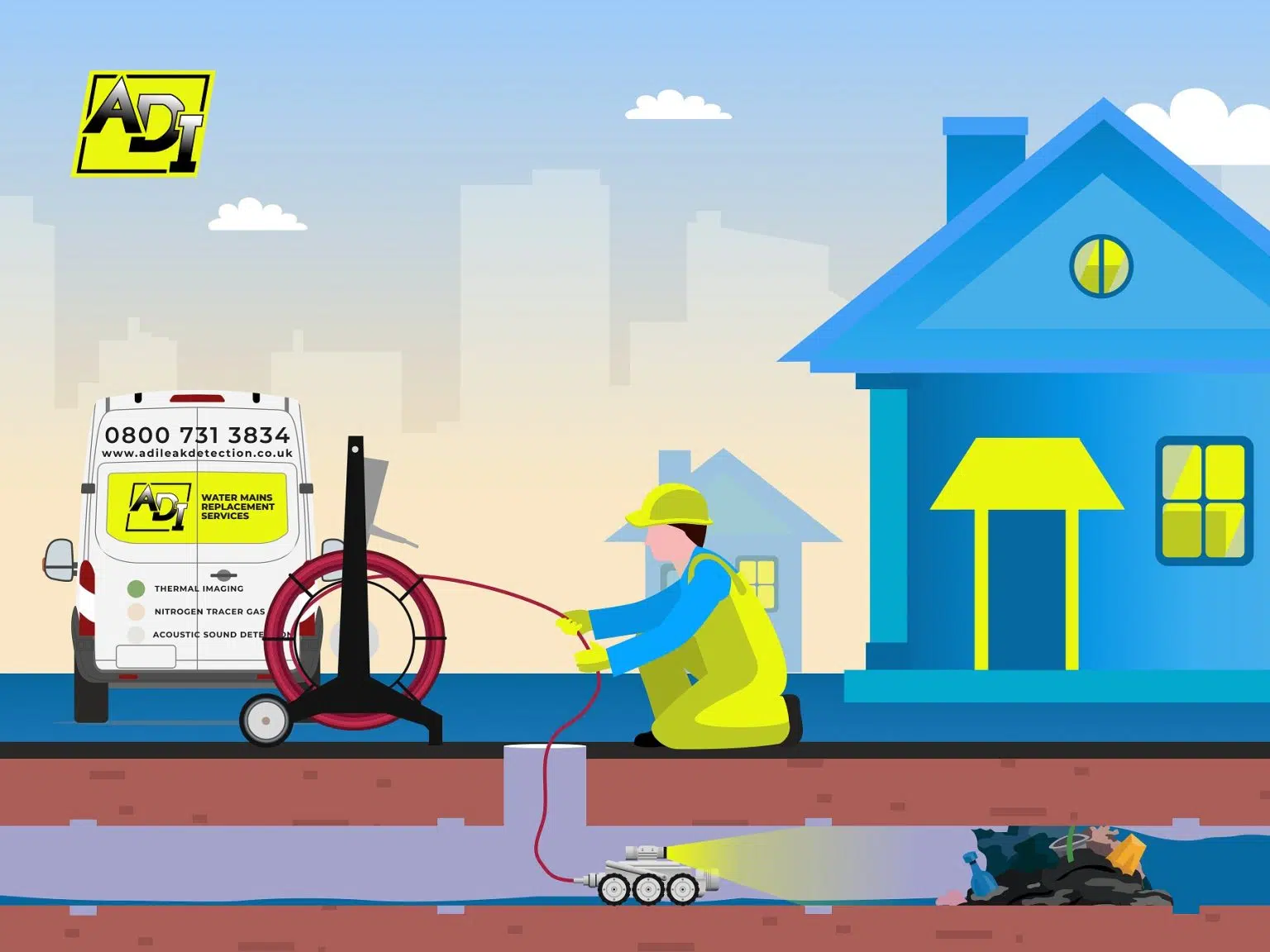 Drainage CCTV Surveys & Investigations Sussex